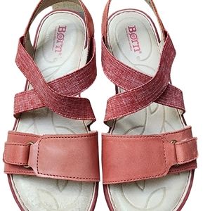Red Born Sandals